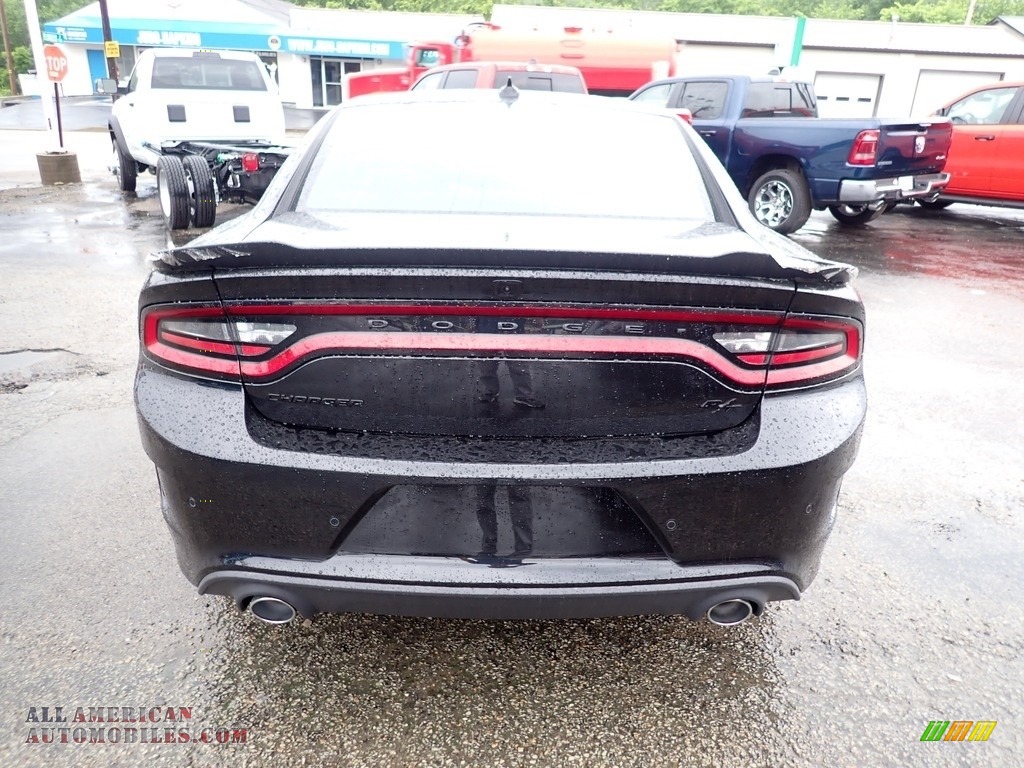 2021 Charger R/T - Pitch Black / Black photo #5