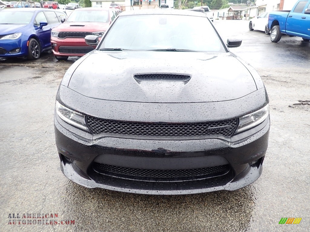 2021 Charger R/T - Pitch Black / Black photo #9