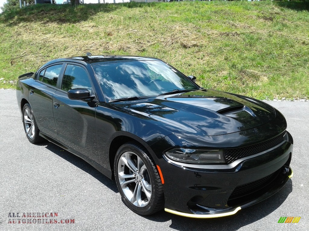 2021 Charger GT - Pitch Black / Black photo #4