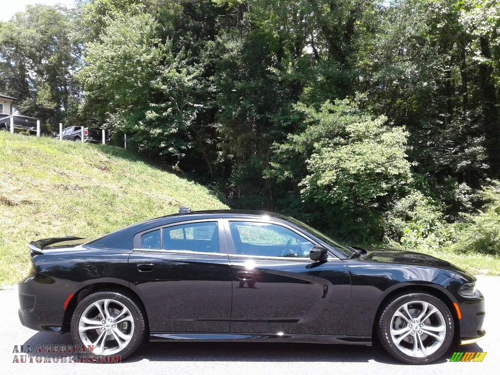 2021 Charger GT - Pitch Black / Black photo #5