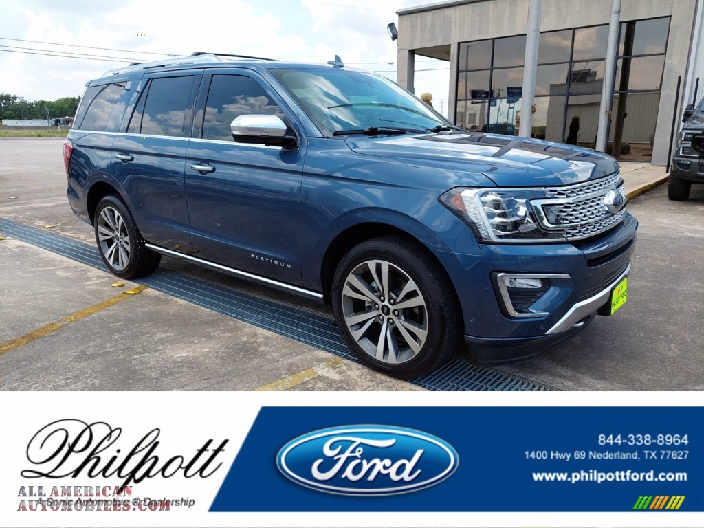 2020 Ford Expedition Platinum 4x4 in Blue A36915 All American