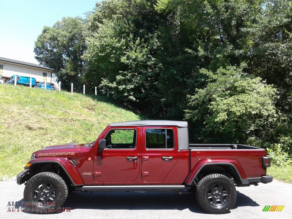 Snazzberry Pearl / Black Jeep Gladiator Mojave 4x4