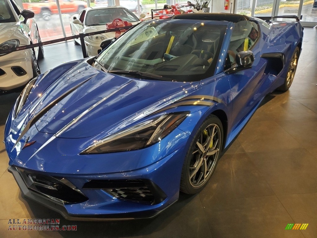2021 Chevrolet Corvette Stingray Coupe in Elkhart Lake Blue Metallic