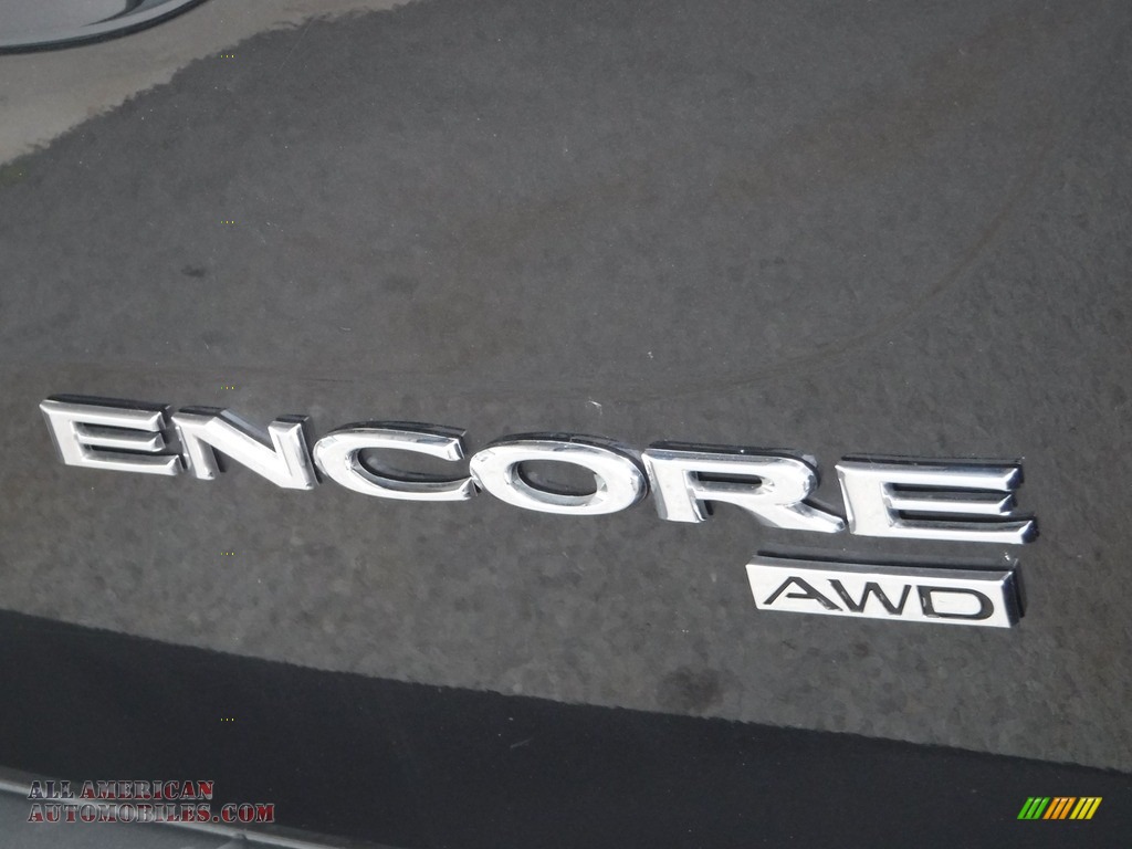 2016 Encore Convenience AWD - Carbon Black Metallic / Ebony photo #10