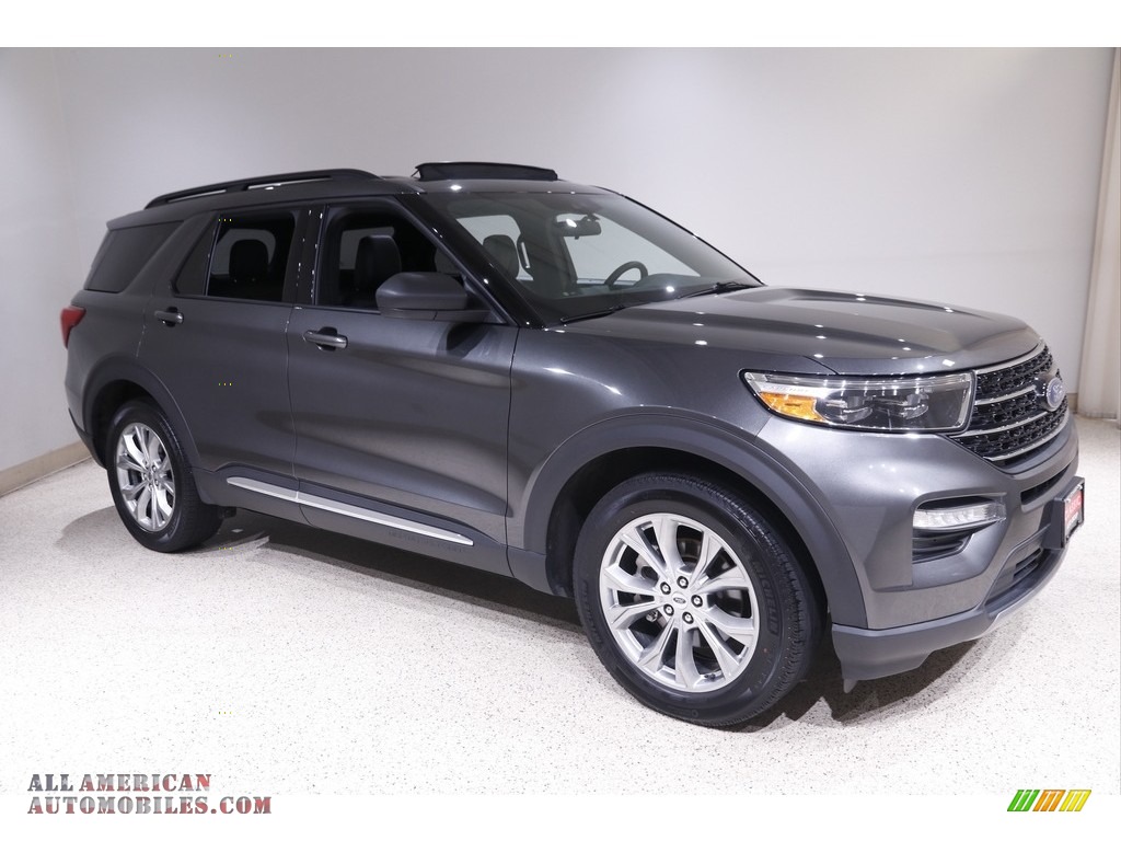 2020 Ford Explorer XLT 4WD in Metallic B49271 All American
