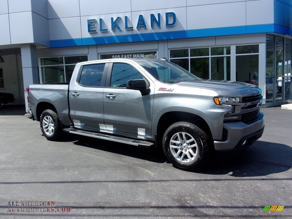 2021 Chevrolet Silverado 1500 RST Crew Cab 4x4 In Satin Steel Metallic 