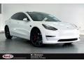 Tesla Model 3 Performance Pearl White Multi-Coat photo #1