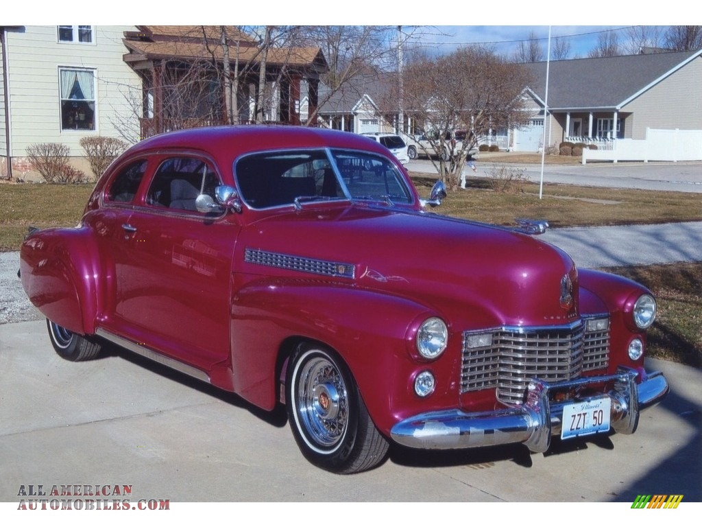 1941 Series 62 Restomod Coupe - Rosewood Red / Gray photo #6