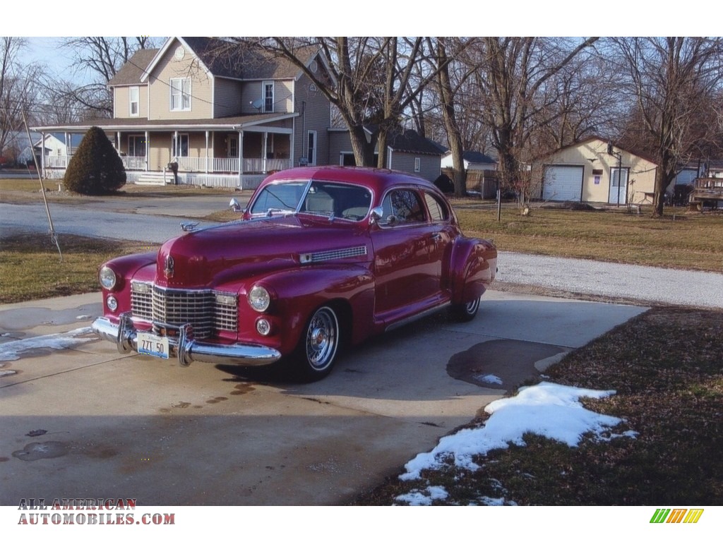 1941 Series 62 Restomod Coupe - Rosewood Red / Gray photo #17