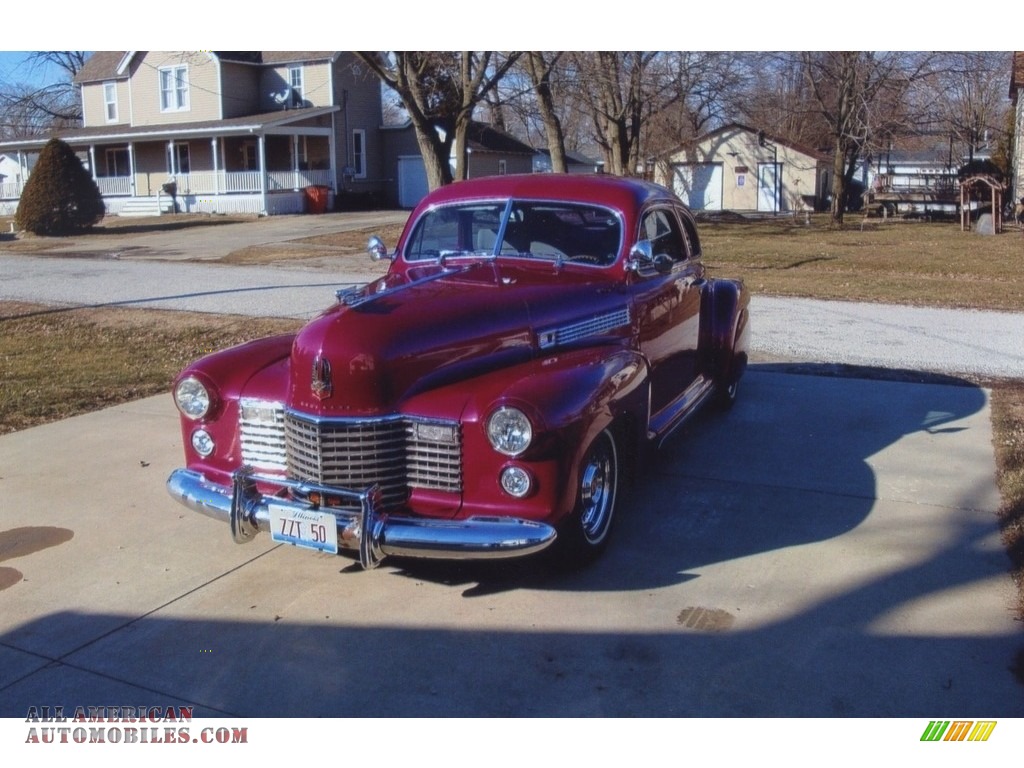 1941 Series 62 Restomod Coupe - Rosewood Red / Gray photo #18