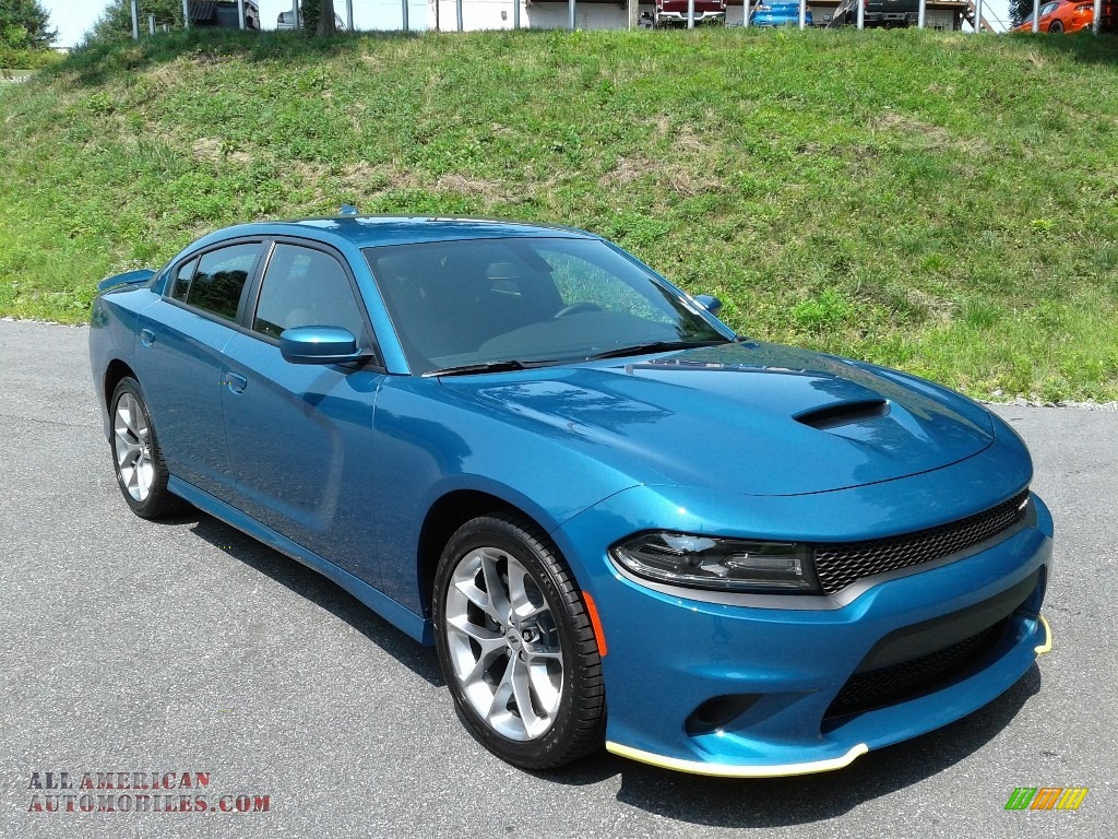2021 Charger GT - Frostbite / Black photo #4