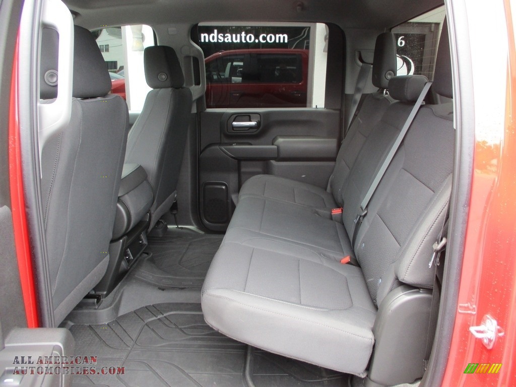 2021 Silverado 2500HD Custom Crew Cab 4x4 - Red Hot / Jet Black photo #9