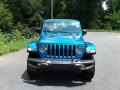 Jeep Wrangler Unlimited Rubicon 4x4 Hydro Blue Pearl photo #3