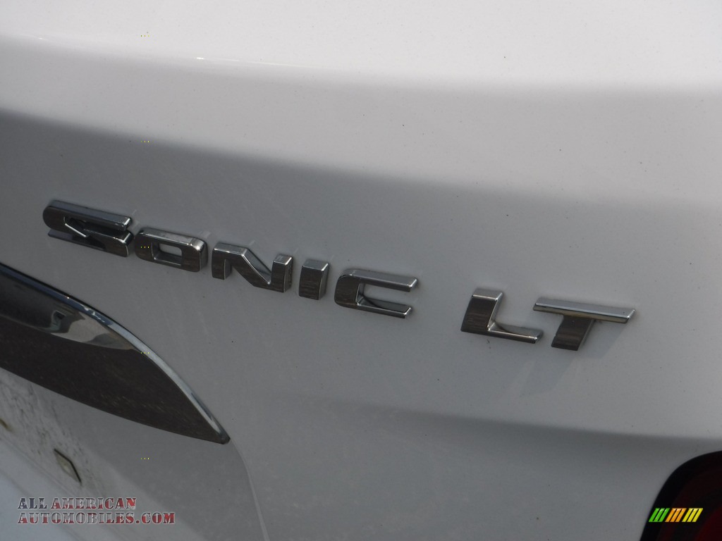 2012 Sonic LT Sedan - Summit White / Jet Black/Brick photo #10