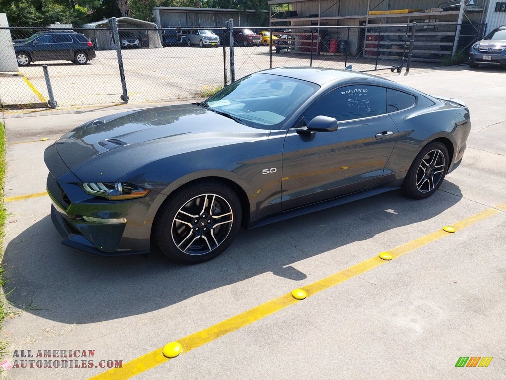 2020 Mustang GT Fastback - Magnetic / Ebony photo #3
