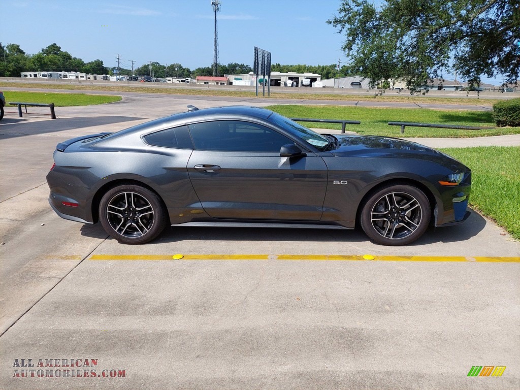 2020 Mustang GT Fastback - Magnetic / Ebony photo #8