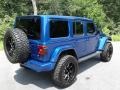 Jeep Wrangler Unlimited Sahara 4x4 Ocean Blue Metallic photo #7
