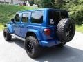 Jeep Wrangler Unlimited Sahara 4x4 Ocean Blue Metallic photo #9