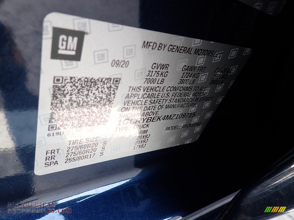 2021 Silverado 1500 Custom Double Cab 4x4 - Northsky Blue Metallic / Jet Black photo #18