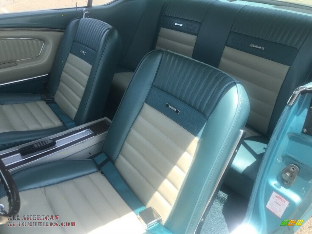 1966 Mustang Coupe - Tahoe Turquoise / Turquoise photo #22