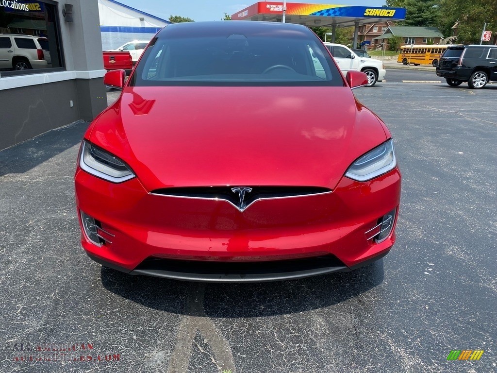 2020 Model X Performance - Red Multi-Coat / Black photo #3