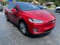 Tesla Model X Performance Red Multi-Coat photo #4