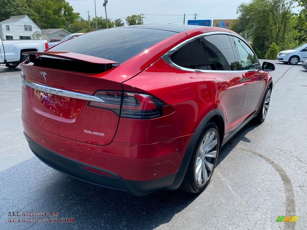 2020 Model X Performance - Red Multi-Coat / Black photo #5