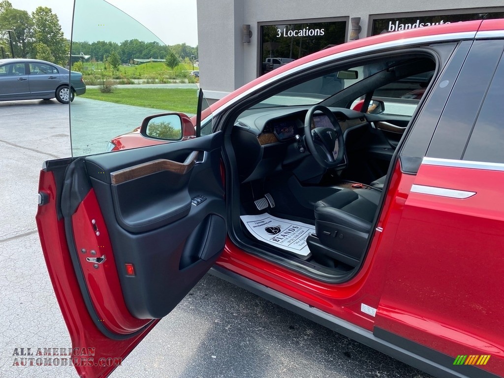 2020 Model X Performance - Red Multi-Coat / Black photo #12