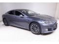 Tesla Model S Long Range Plus Midnight Silver Metallic photo #1
