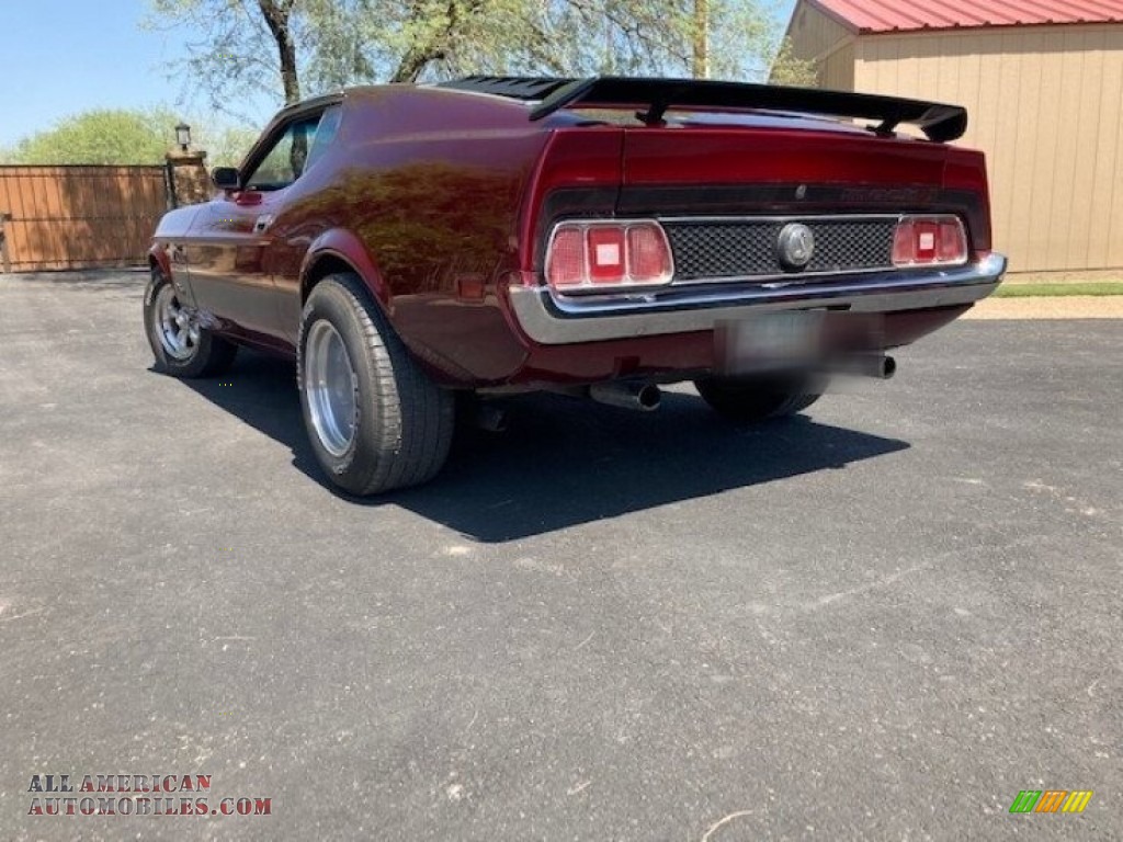 1973 Mustang Hardtop - Ruby Red / Black photo #6