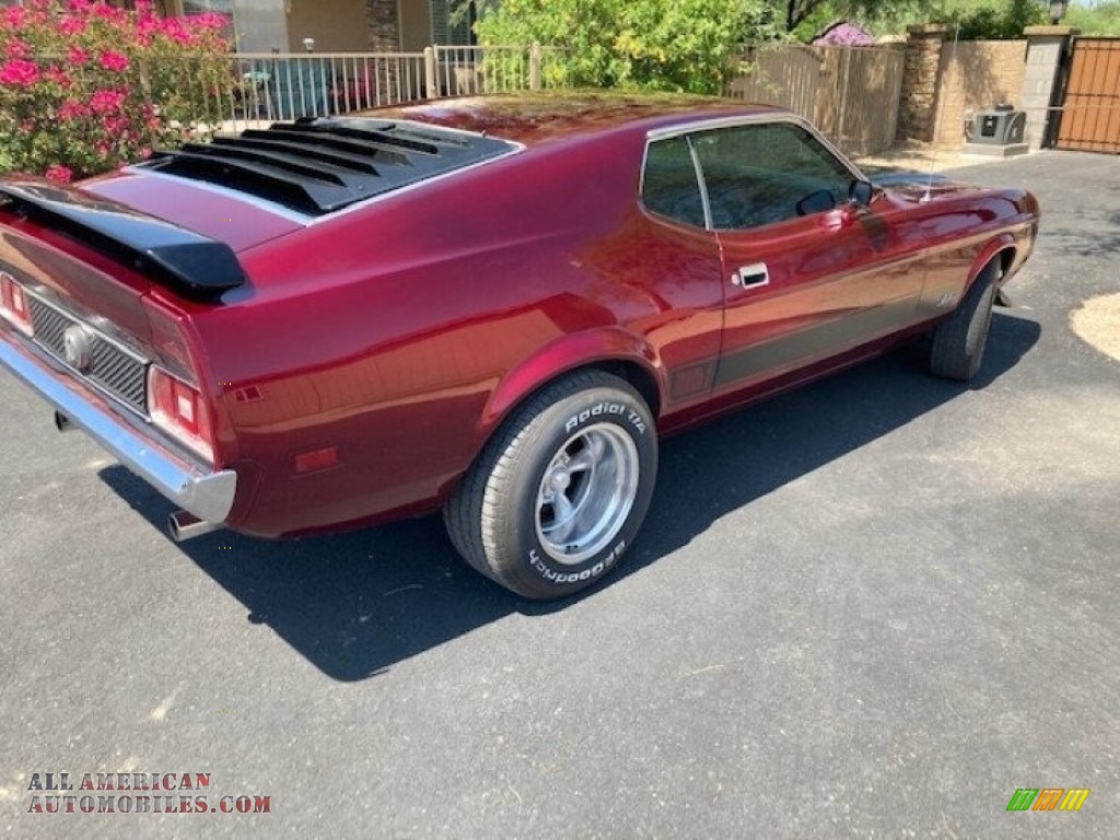 1973 Mustang Hardtop - Ruby Red / Black photo #7