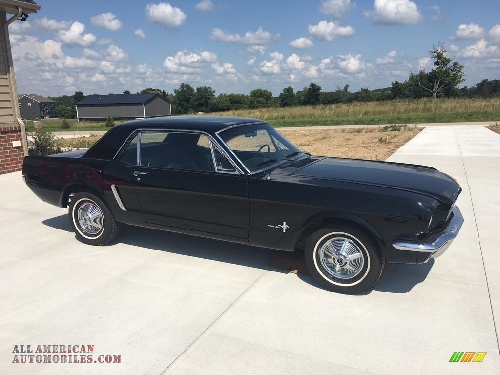 1964 Mustang Coupe - Raven Black / Black photo #1