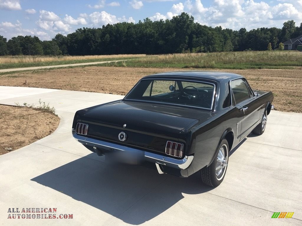 1964 Mustang Coupe - Raven Black / Black photo #2