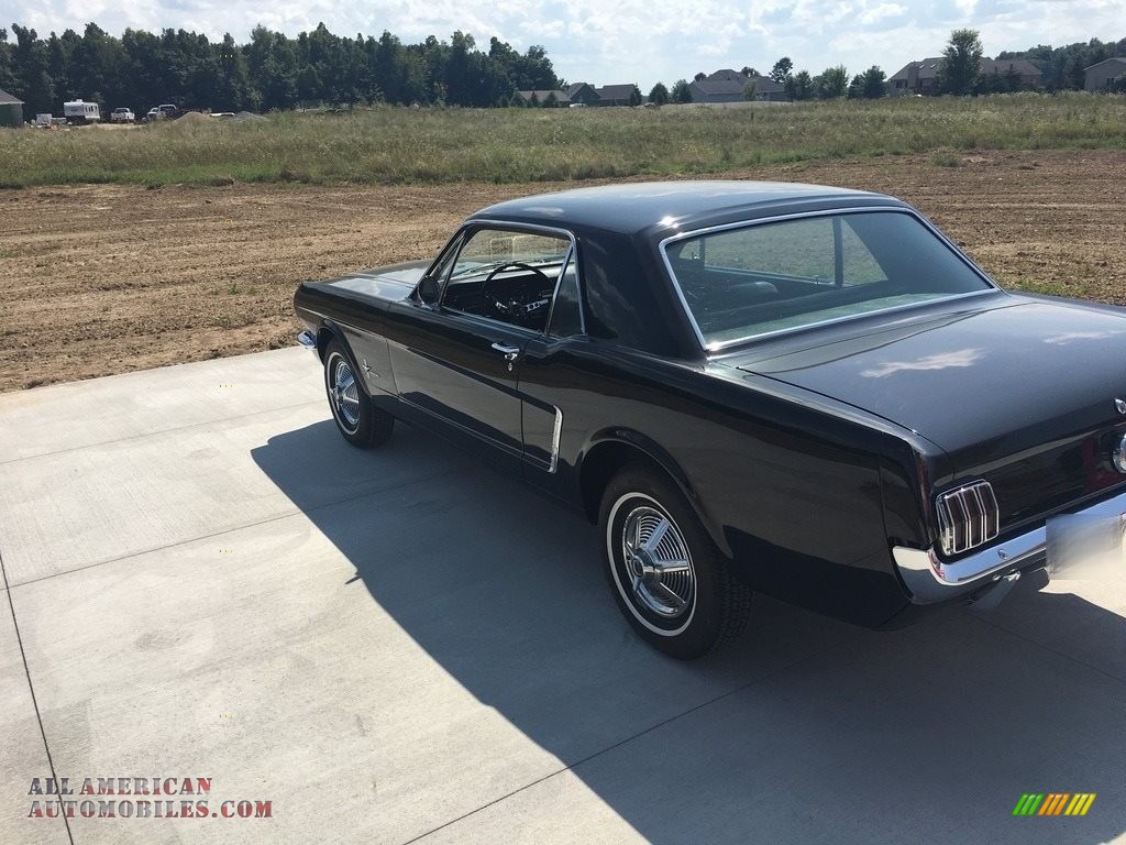1964 Mustang Coupe - Raven Black / Black photo #3