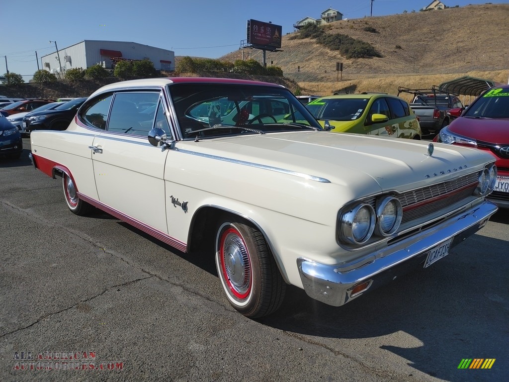 1965 Rambler Marlin - Frost White / Red/White photo #1