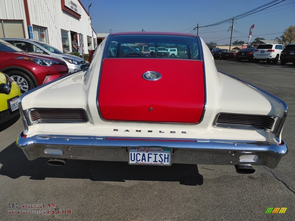 1965 Rambler Marlin - Frost White / Red/White photo #5