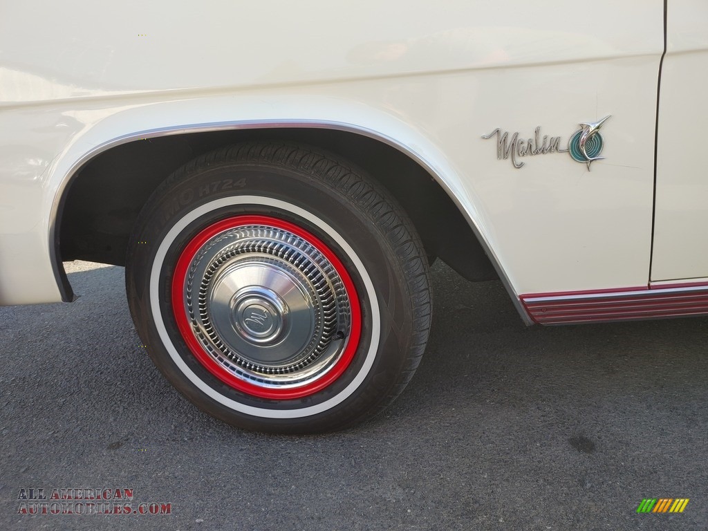 1965 Rambler Marlin - Frost White / Red/White photo #13