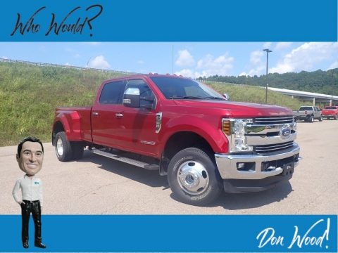 Race Red 2018 Ford F350 Super Duty Lariat Crew Cab 4x4