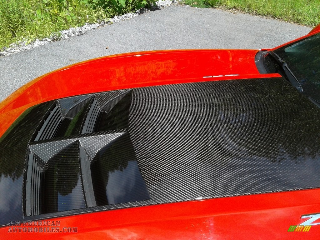 2015 Camaro ZL1 Coupe - Red Hot / Black photo #5