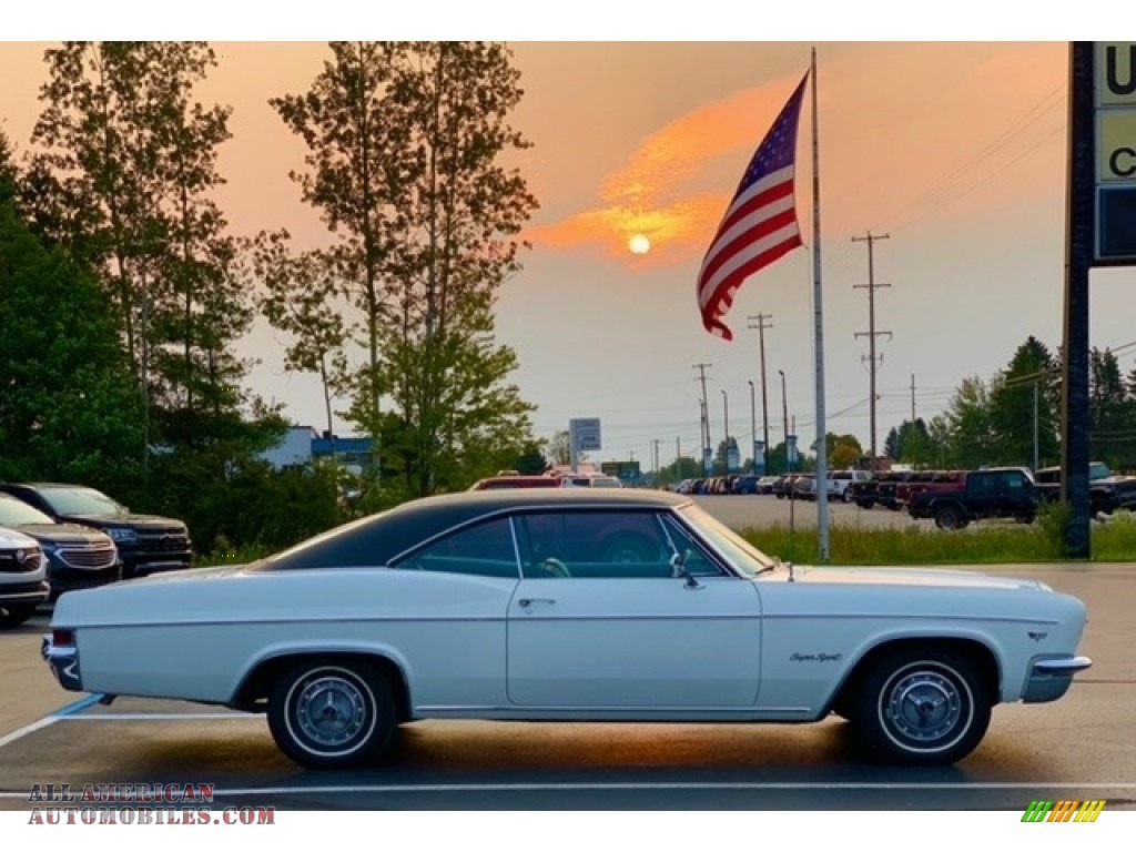 1966 Impala 2 Door Hardtop - White / Blue photo #2