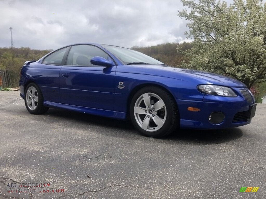 2004 GTO Coupe - Impulse Blue Metallic / Blue photo #4