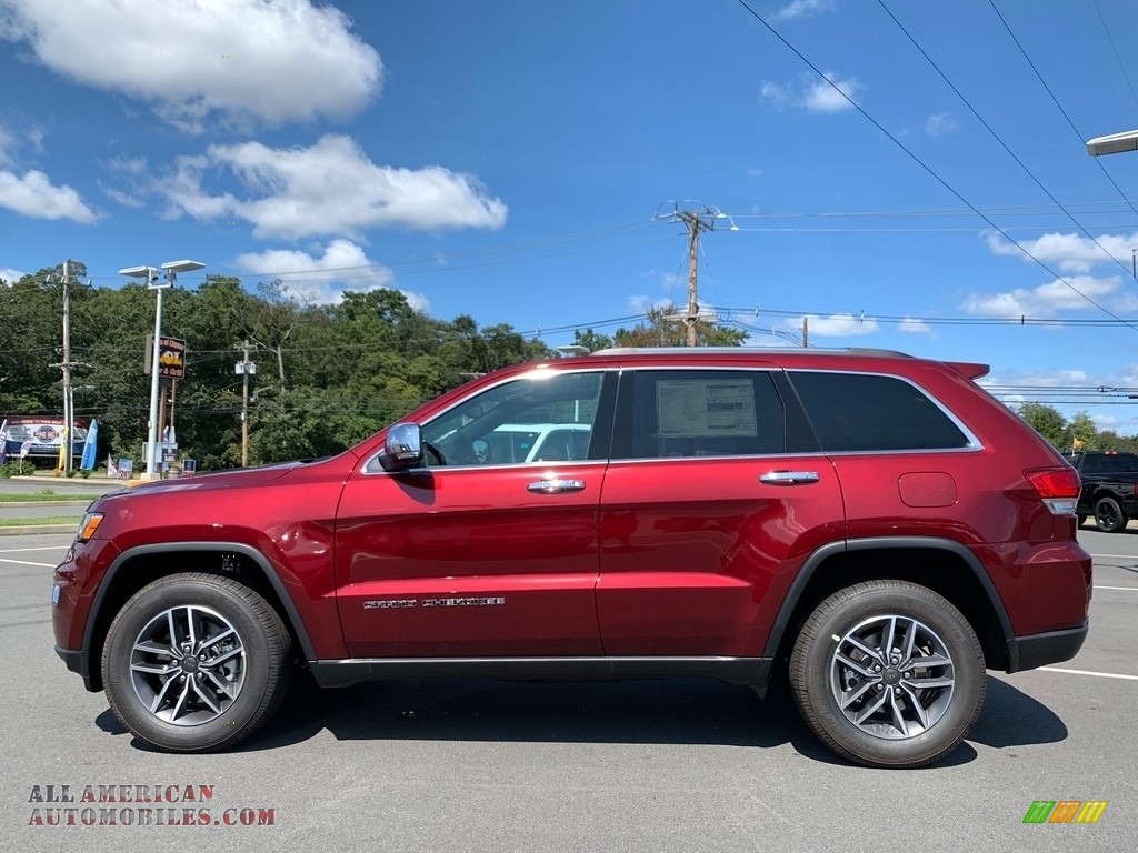 2021 Grand Cherokee Limited 4x4 - Velvet Red Pearl / Black photo #4