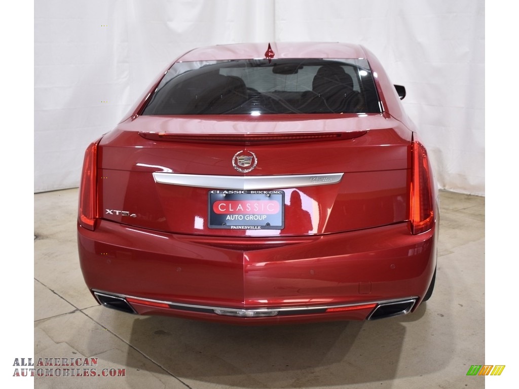 2013 XTS Luxury AWD - Crystal Red Tintcoat / Shale/Cocoa photo #3