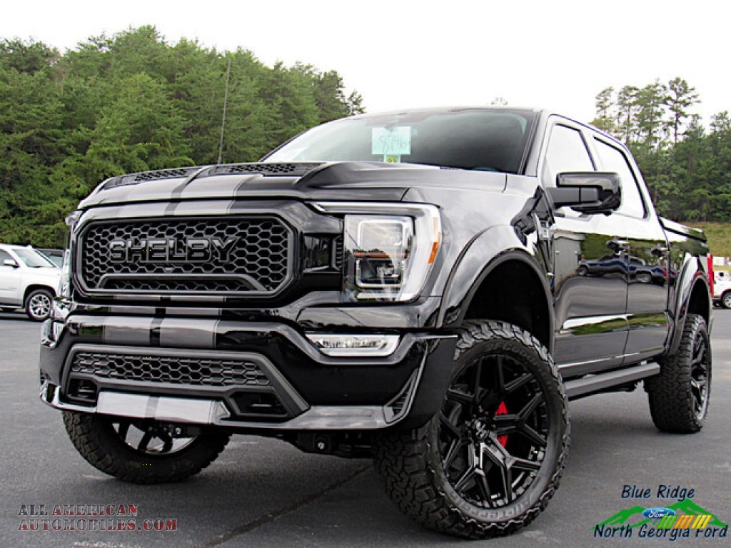 2021 F150 Shelby Off-Road SuperCrew 4x4 - Agate Black / Shelby Black/Red photo #1