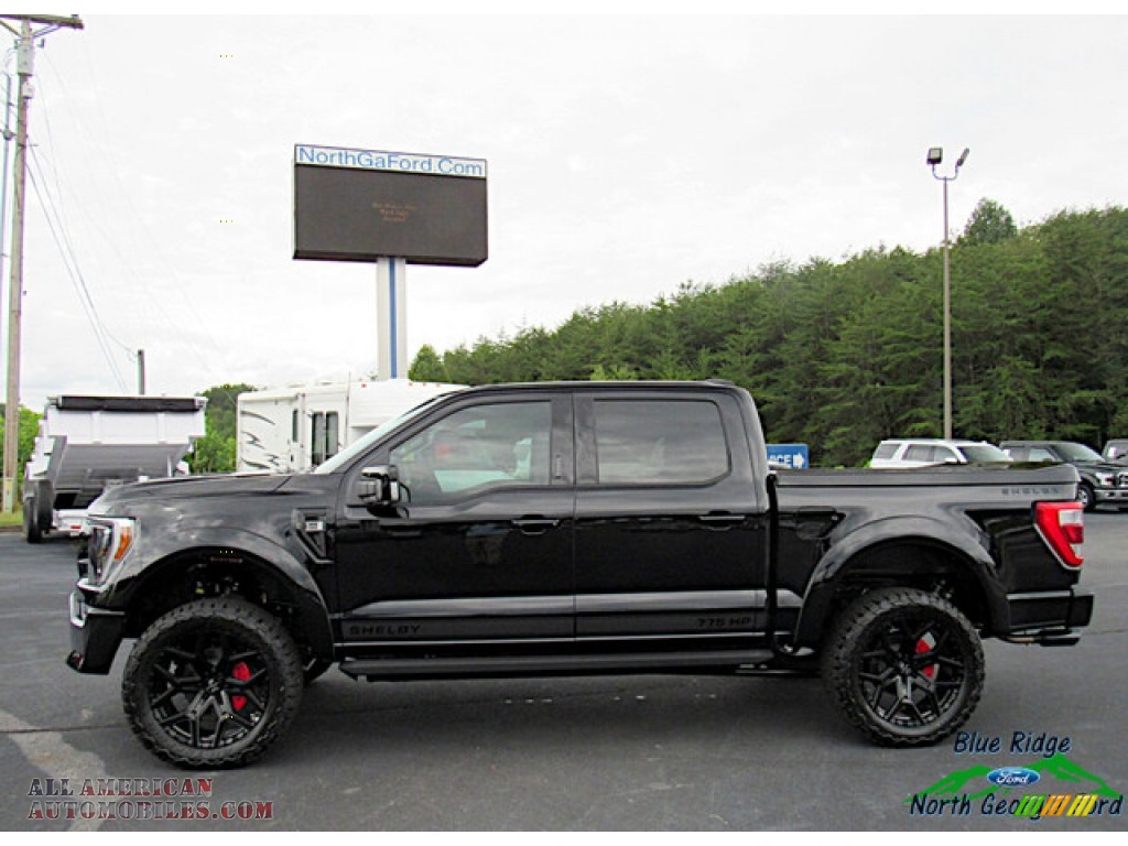 2021 F150 Shelby Off-Road SuperCrew 4x4 - Agate Black / Shelby Black/Red photo #2