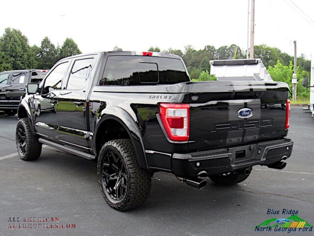 2021 F150 Shelby Off-Road SuperCrew 4x4 - Agate Black / Shelby Black/Red photo #3