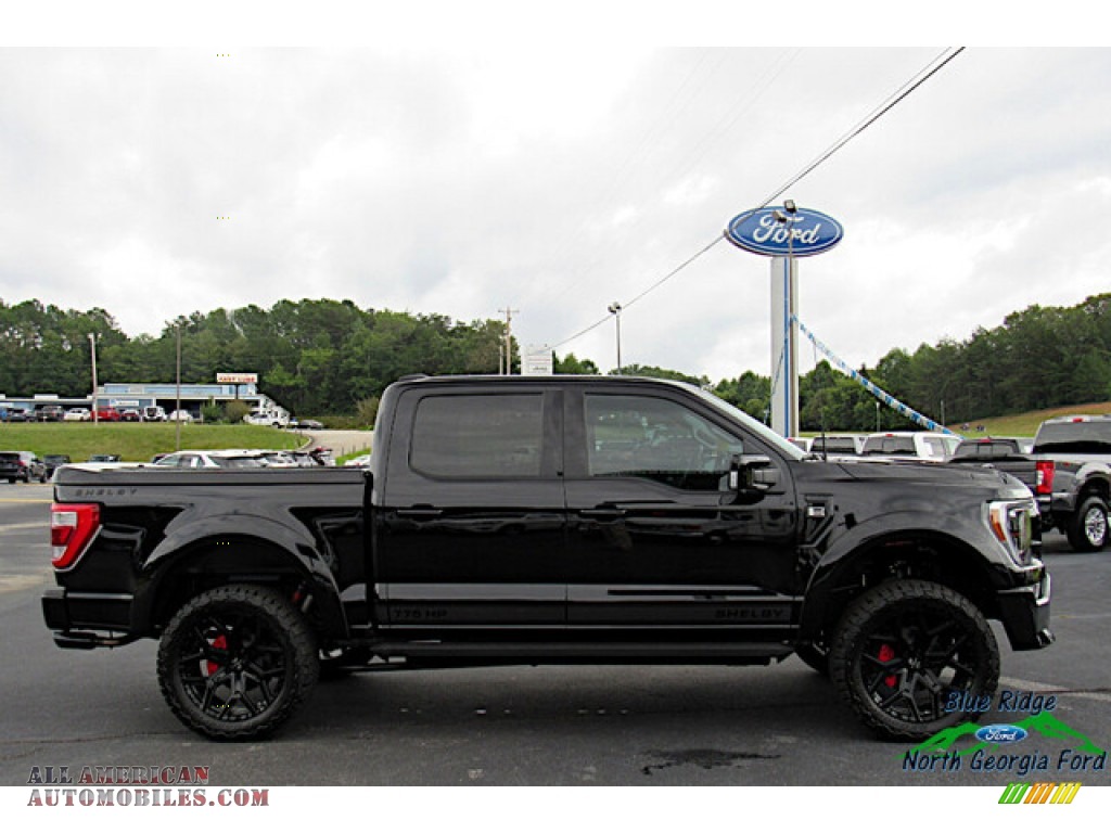 2021 F150 Shelby Off-Road SuperCrew 4x4 - Agate Black / Shelby Black/Red photo #6