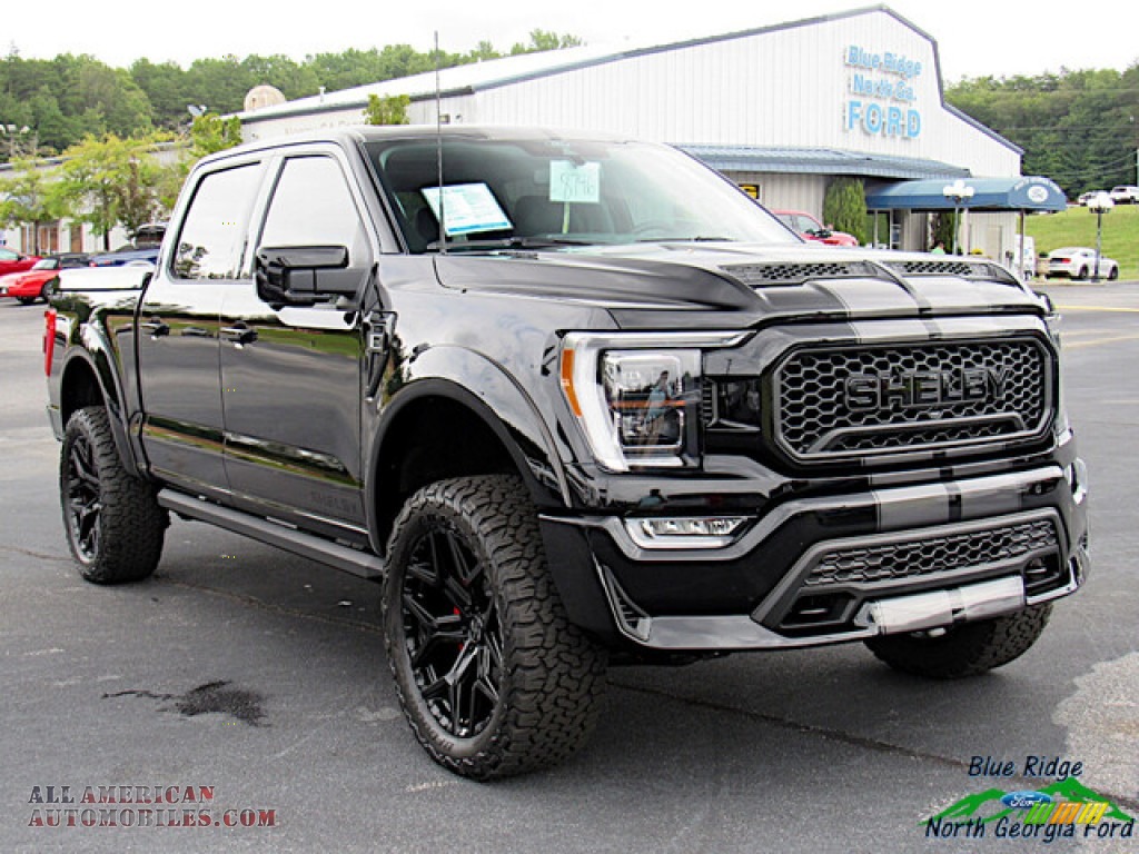 2021 F150 Shelby Off-Road SuperCrew 4x4 - Agate Black / Shelby Black/Red photo #7