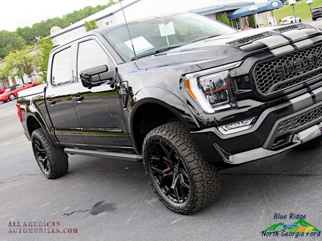 2021 F150 Shelby Off-Road SuperCrew 4x4 - Agate Black / Shelby Black/Red photo #42