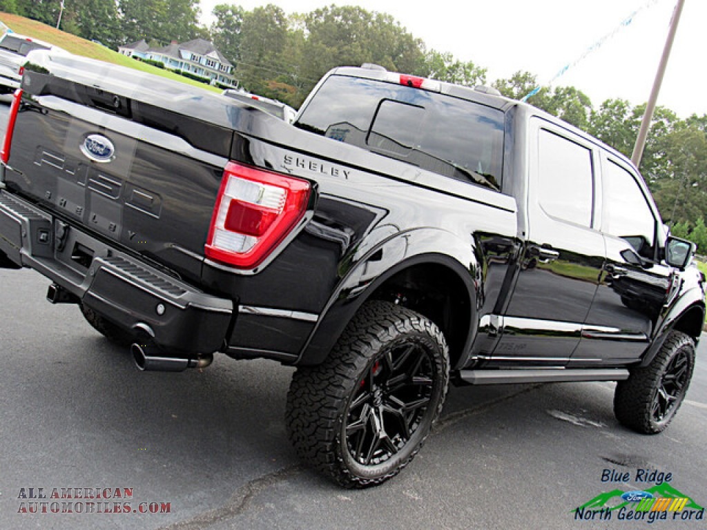 2021 F150 Shelby Off-Road SuperCrew 4x4 - Agate Black / Shelby Black/Red photo #43
